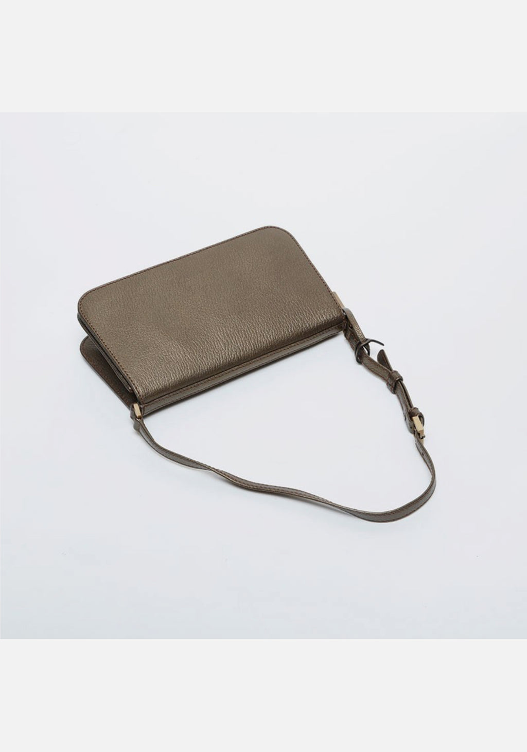 CELINE Metallic Mini Shoulder Bag gold