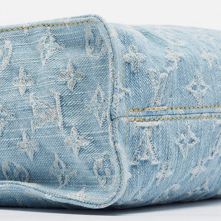 Louis Vuitton Sky Blue Monogram Denim Let Go PM Bag