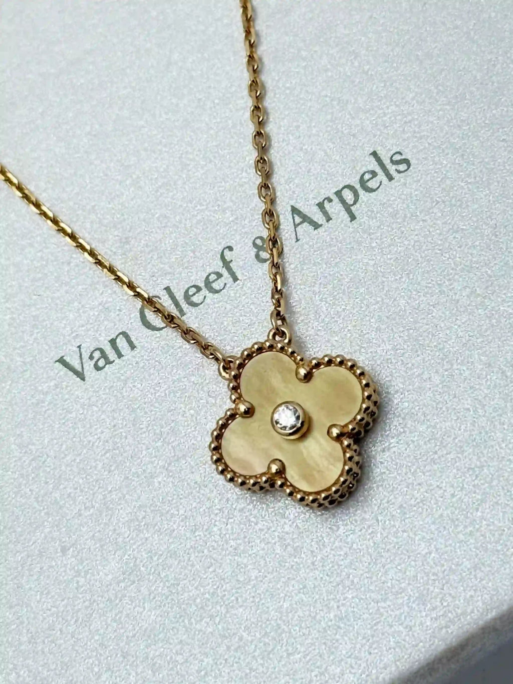 Van Cleef And Arpels Alhambra Limited Edition Necklace