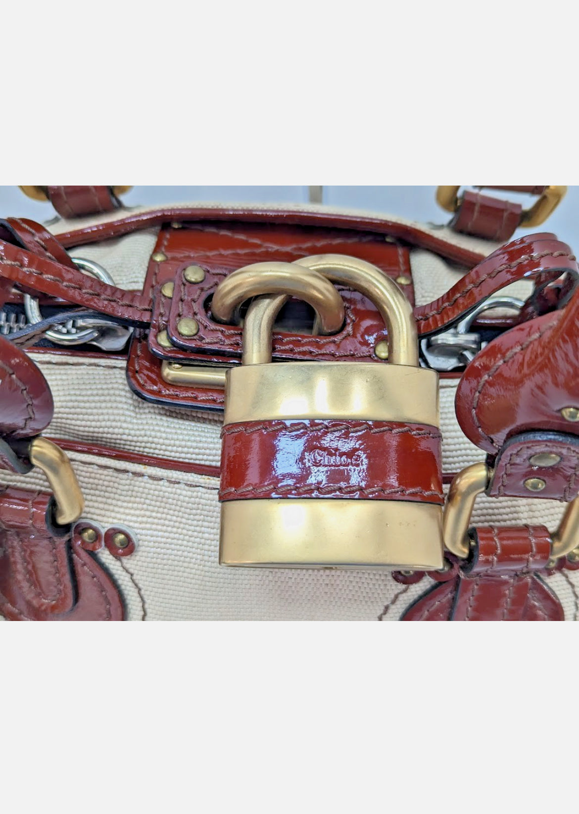 Chloe Mini Paddington Leather Shoulder Bag