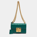 Gucci Padlock Small Green Guccisima Leather Shoulder Bag