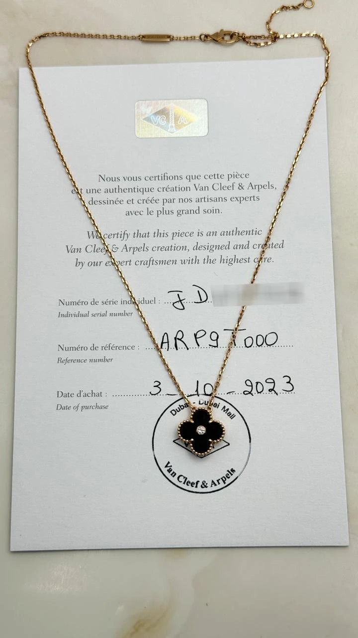 Van Cleef And Arpels Alhambra Limited Edition Pendant