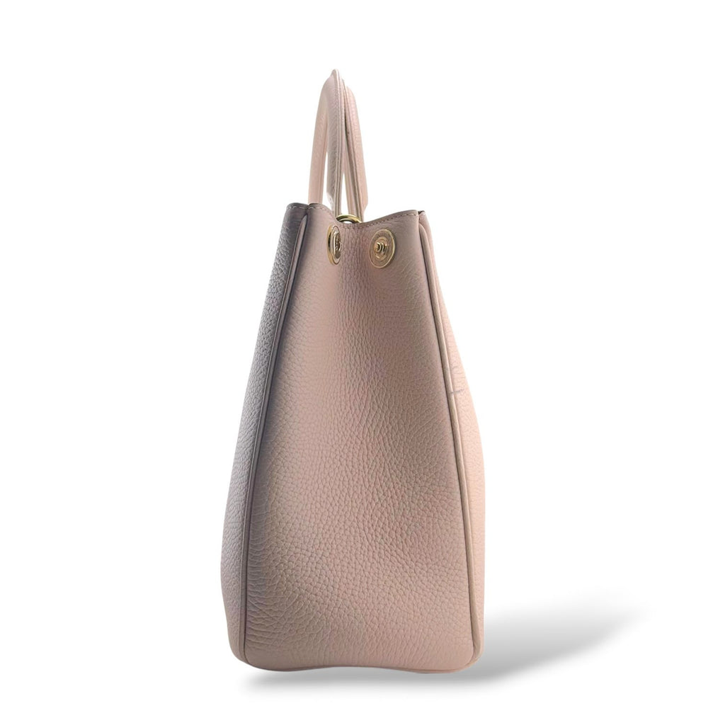 Christian Dior Diorissimo Light Pink Calfskin Tote Bag
