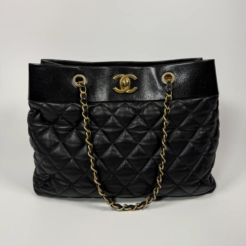 CHANEL MEDIUM SOFT ELEGANCE TOTE BAG