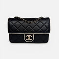 CHANEL WALLET ON CHAIN 2026 COLLECTION WITH PALE GOLD HARDWARE