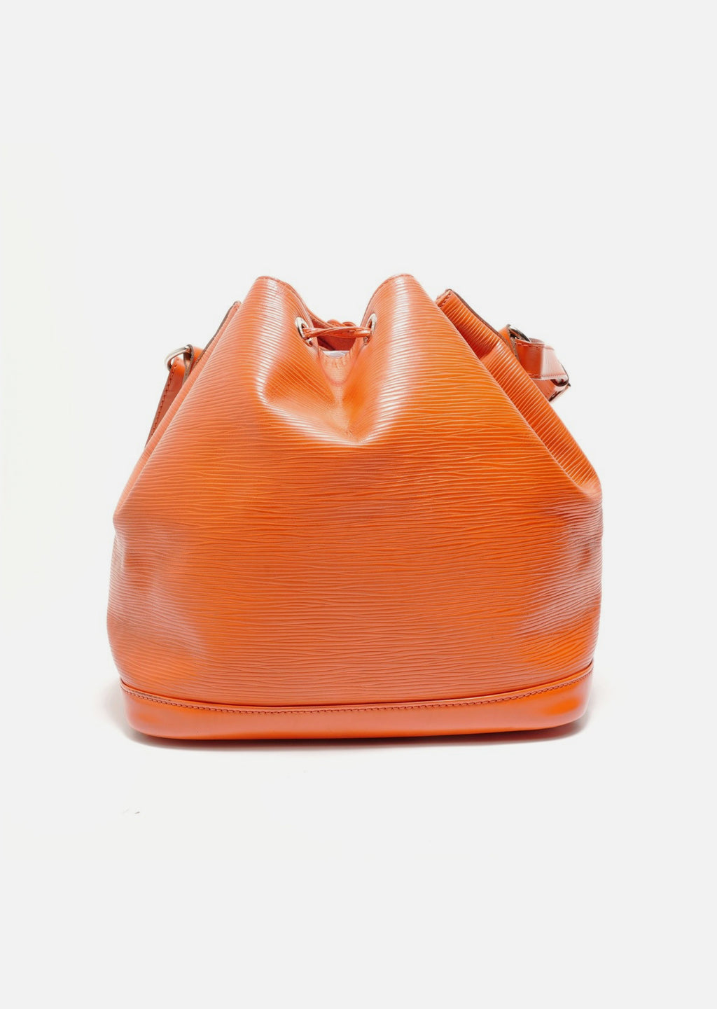 LOUIS VUITTON 2014 Petit Noe Epi Shoulder Bag Orange