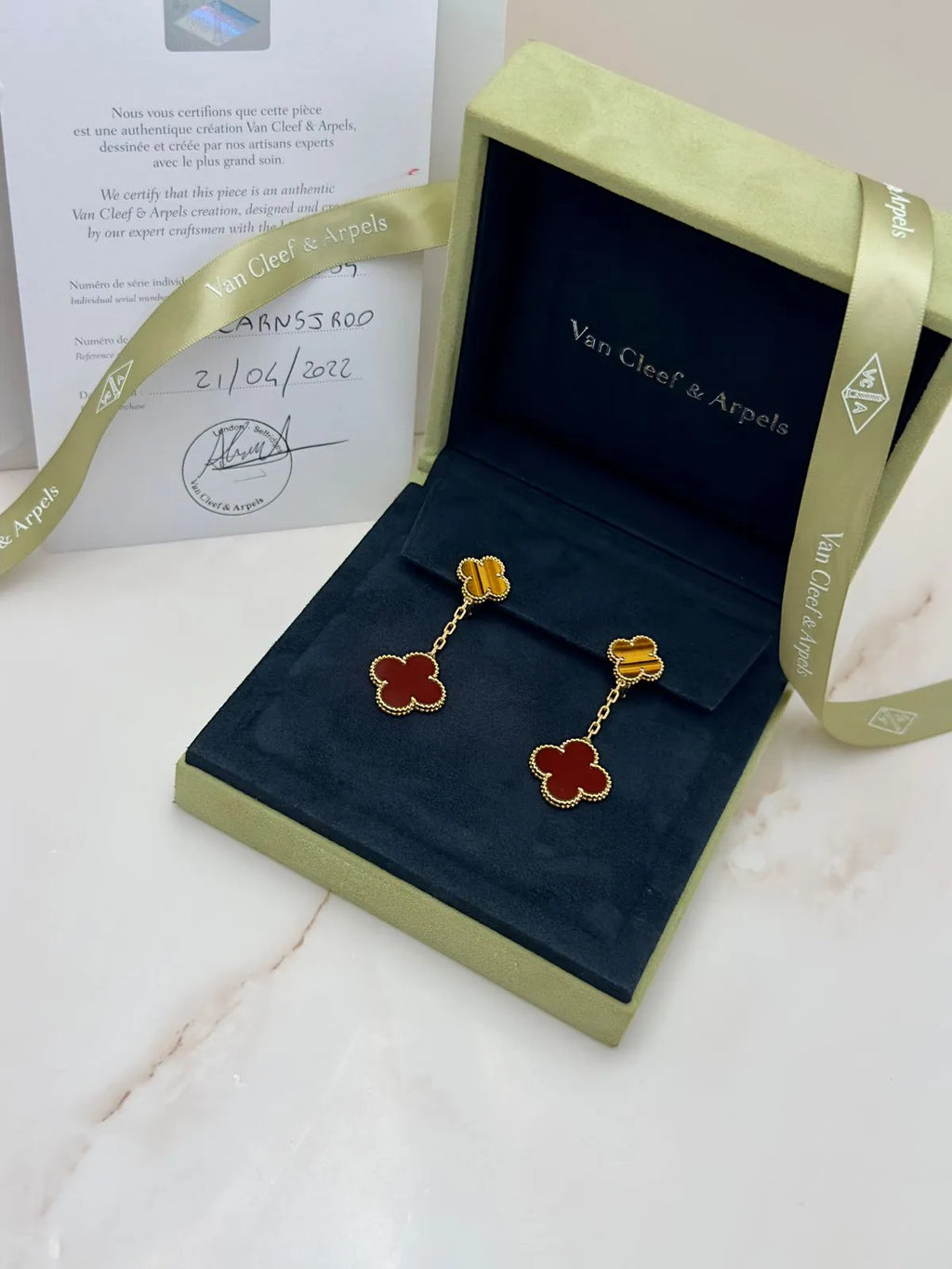 Van Cleef And Arpels Magic Alhambra Ladies Eariings