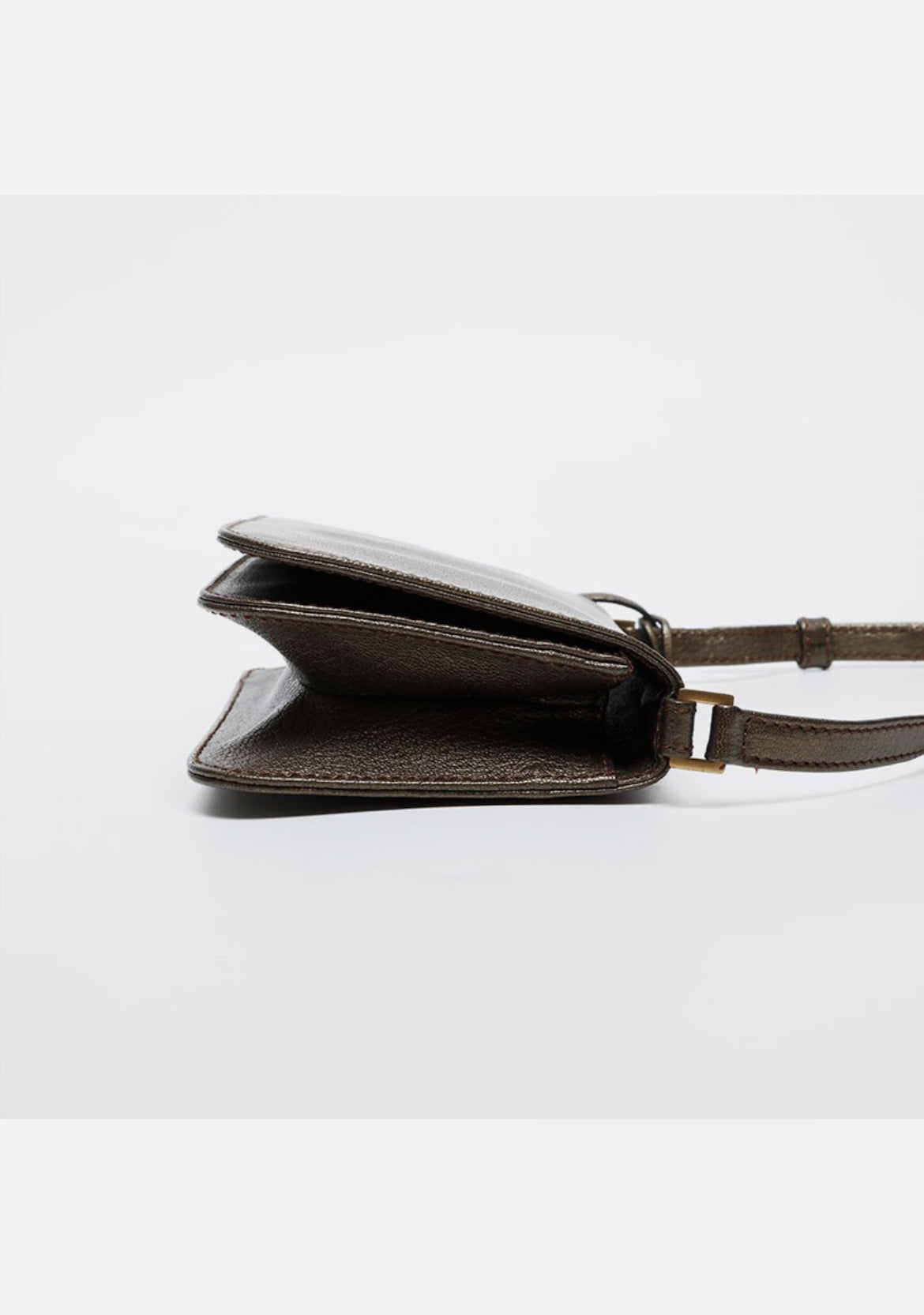 CELINE Metallic Mini Shoulder Bag gold