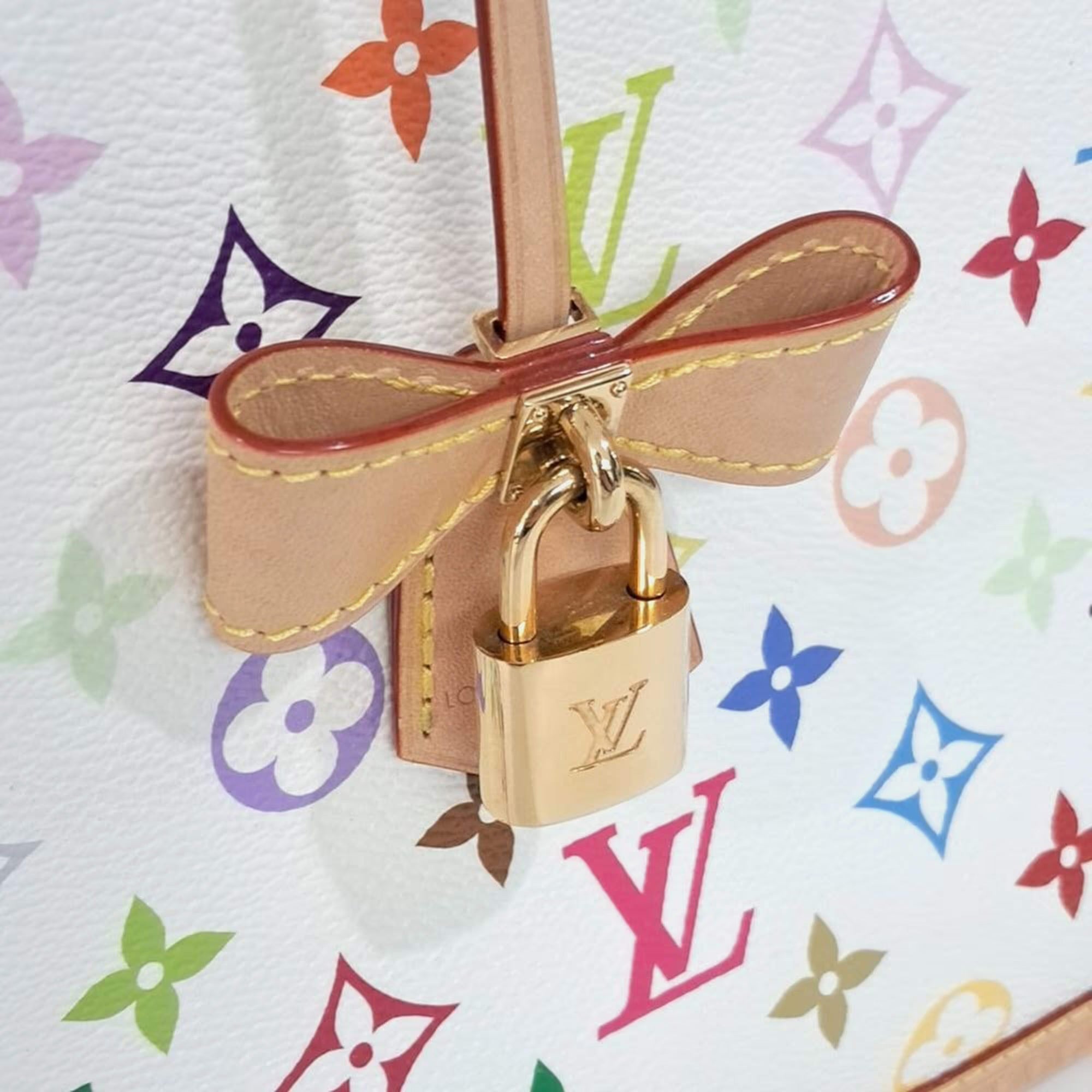 Louis Vuitton Multicolor PVC X Takashi Mukarami Multi On The Go Mm