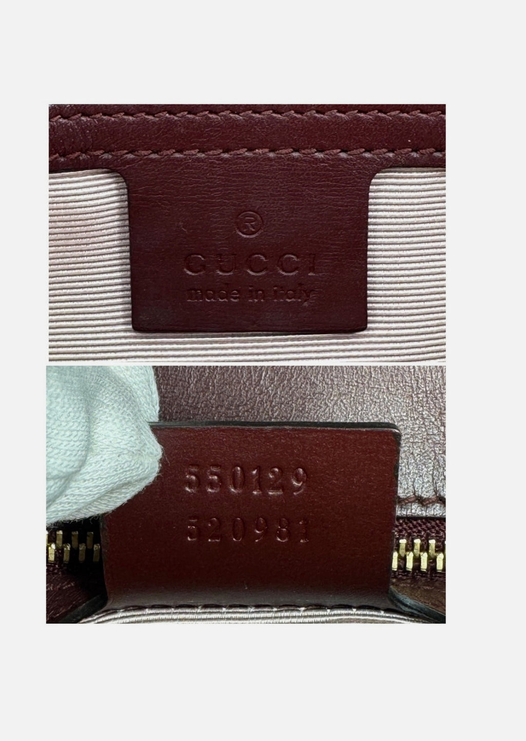 GUCCI Arli Shoulder Bag GG Marmont Burgundy Leather Crossbody