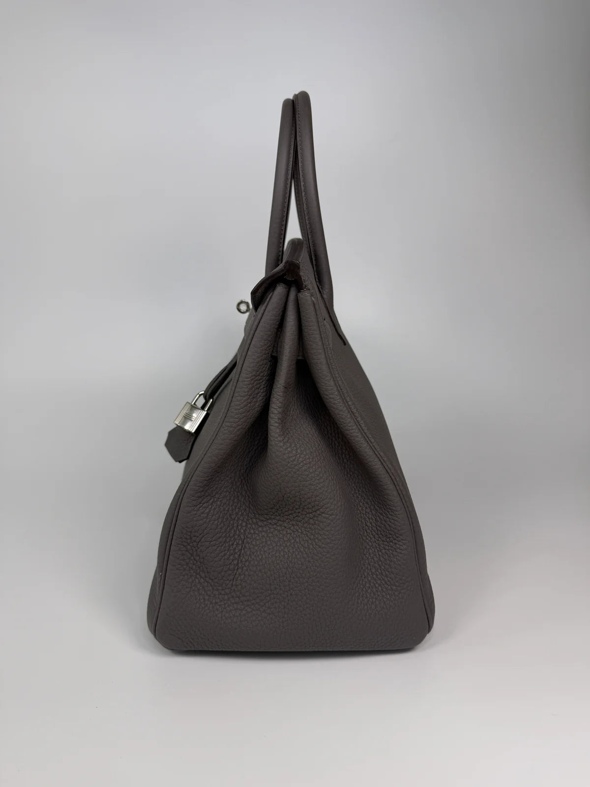 HERMÈS BIRKIN 35 IN GRIS ETAIN TOGO LEATHER WITH PALLADIUM HARDWARE