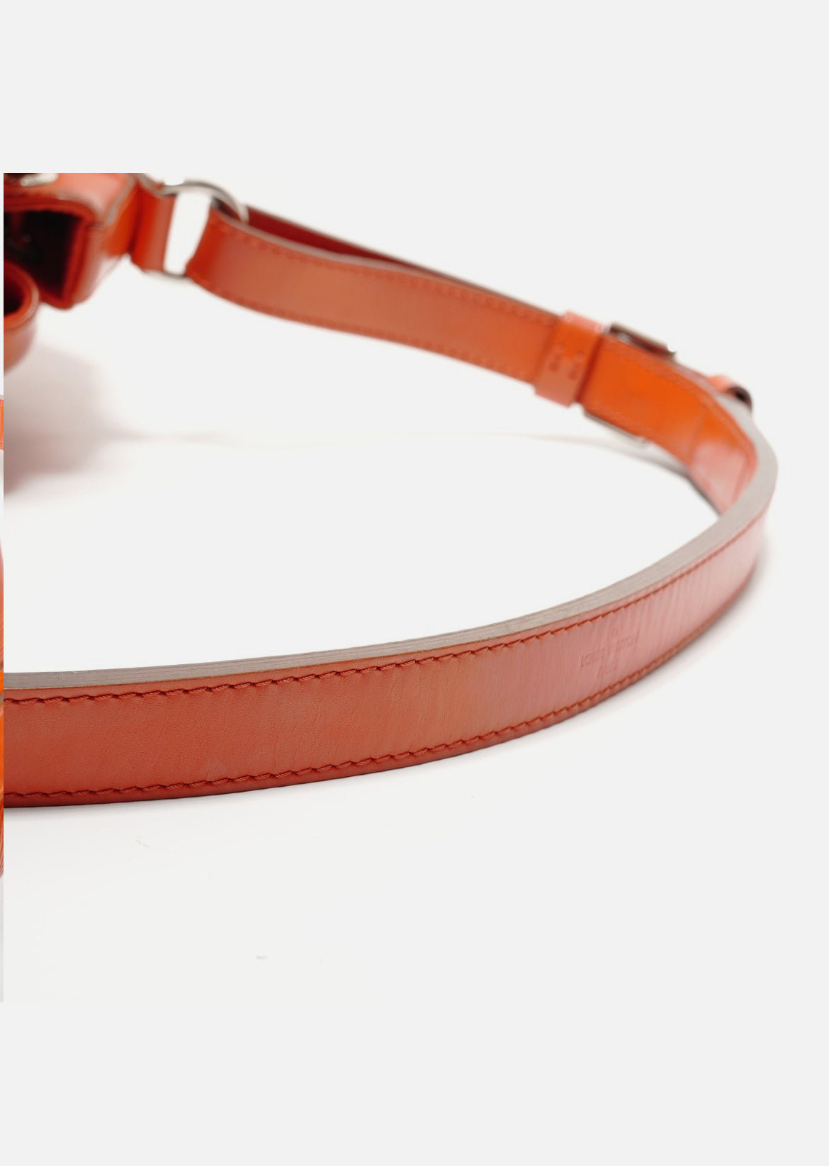 LOUIS VUITTON 2014 Petit Noe Epi Shoulder Bag Orange