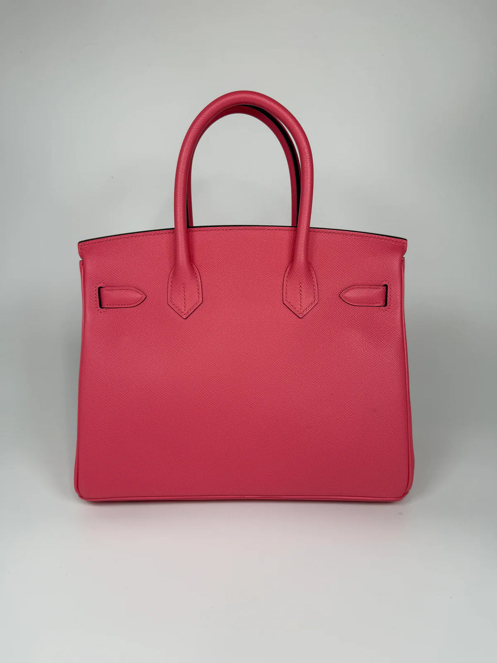 HERMÈS BIRKIN 30 IN ROSE AZALEE EPSOM LEATHER WITH PALLADIUM HARDWARE