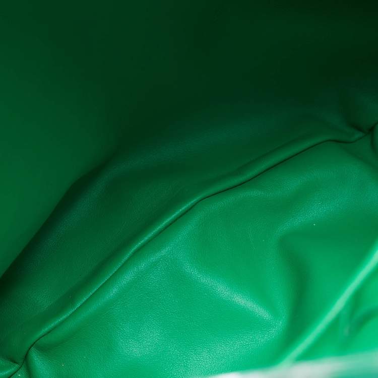 Bottega Veneta Jodie Medium Green Intrecciato Leather Hobo