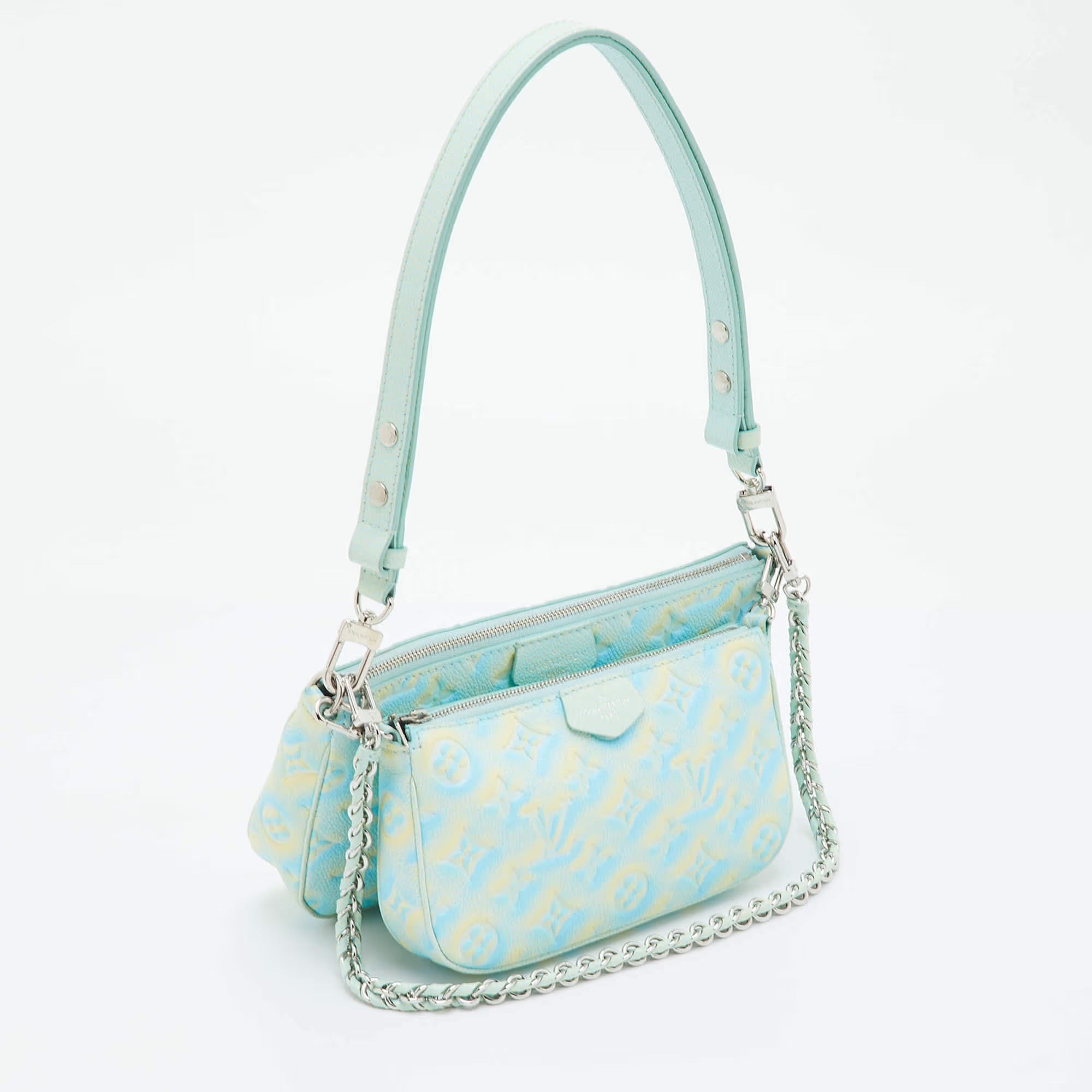 Louis Vuitton Multi Pochette Accessoires Monogram Empreinte Summer Stardust Bag