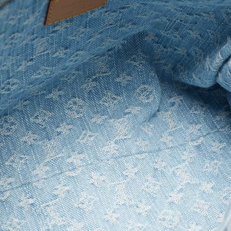 Louis Vuitton Sky Blue Monogram Denim Let Go PM Bag