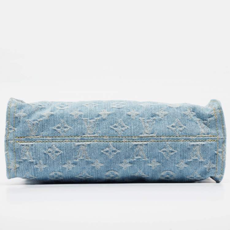 Louis Vuitton Sky Blue Monogram Denim Let Go PM Bag