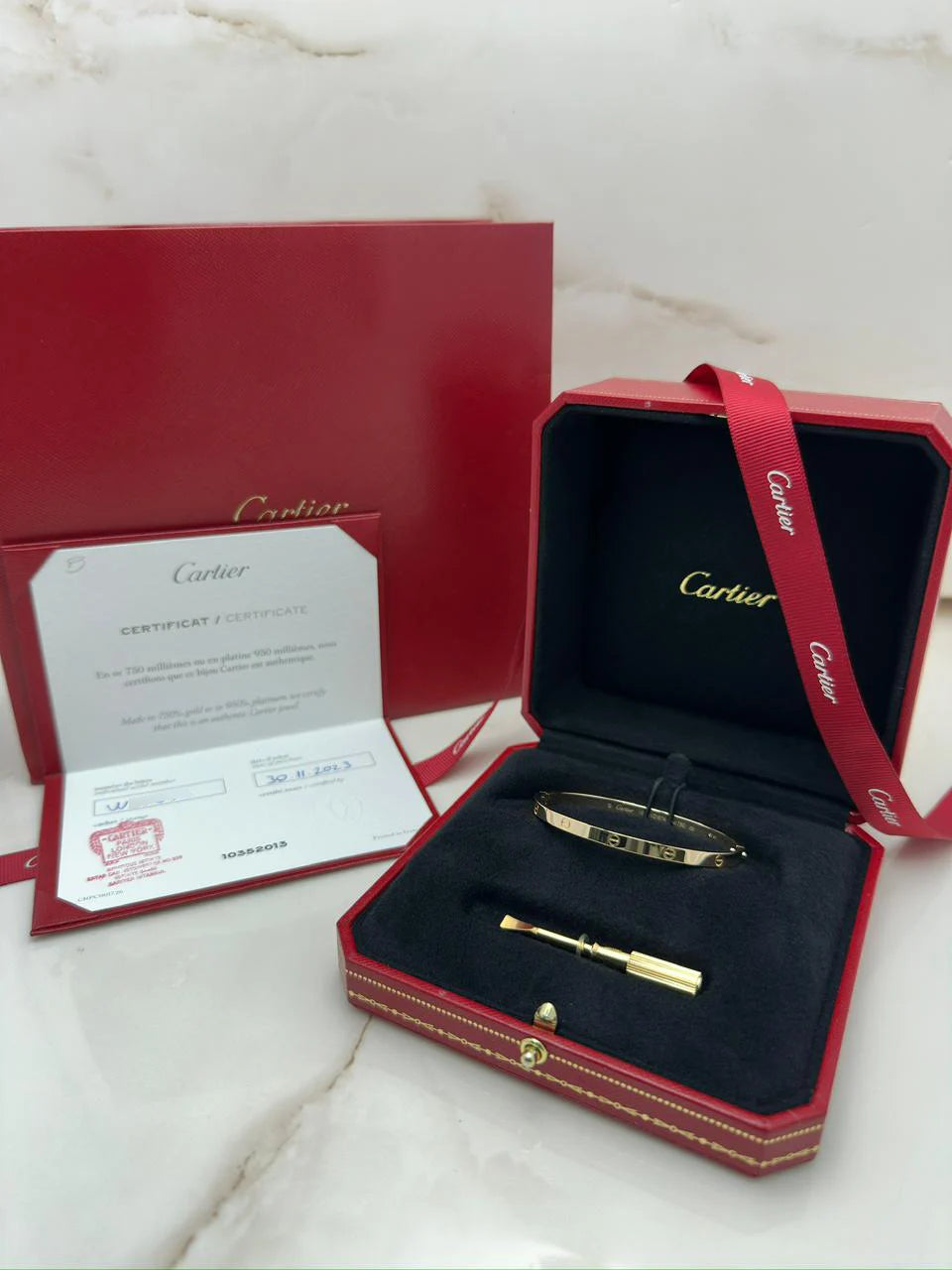 Cartier Love Bracelet Size 16