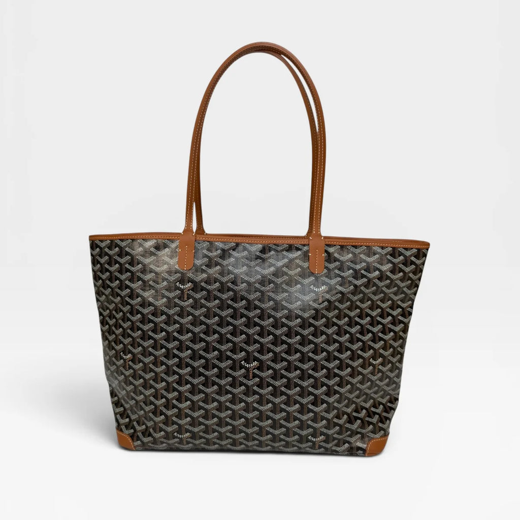 GOYARD ARTOIS MM BAG BLACK MONOGRAM
