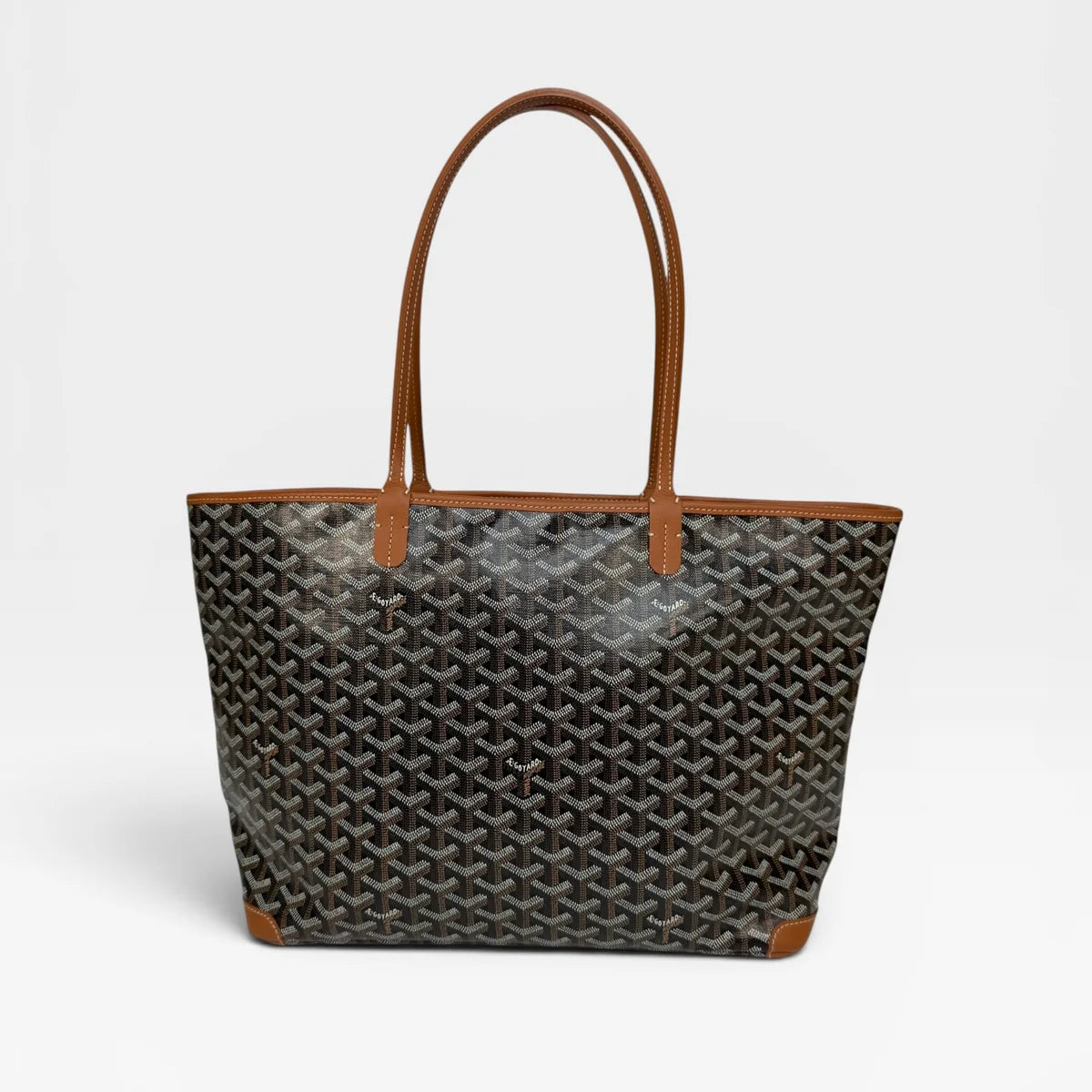 GOYARD ARTOIS MM BAG BLACK MONOGRAM