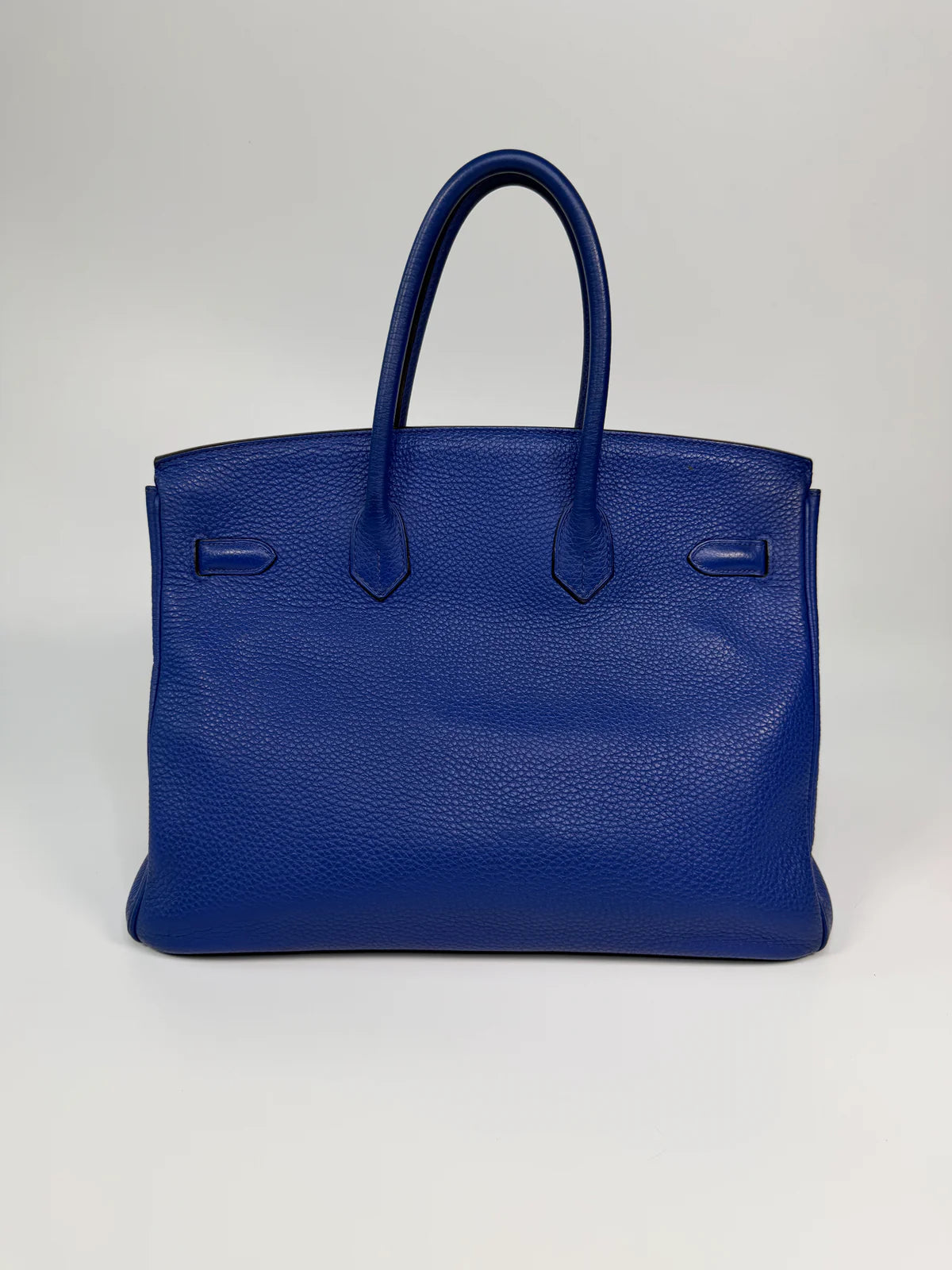 HERMÈS BIRKIN 35 ELECTRIC BLEU TOGO LEATHER WITH PALLADIUM HARDWARE