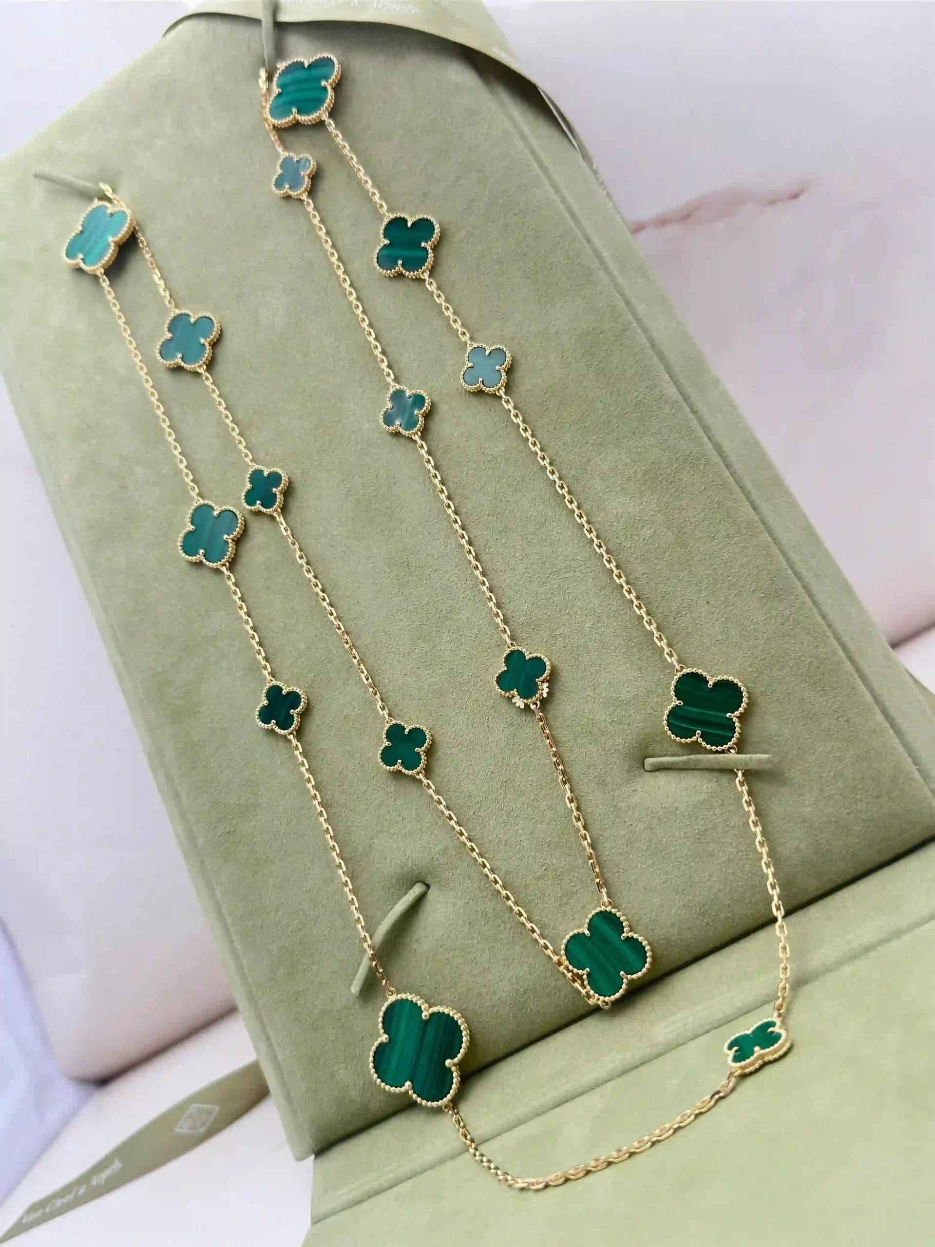 Van Cleef And Arpels Alhambra Long Necklace 16 Motifs