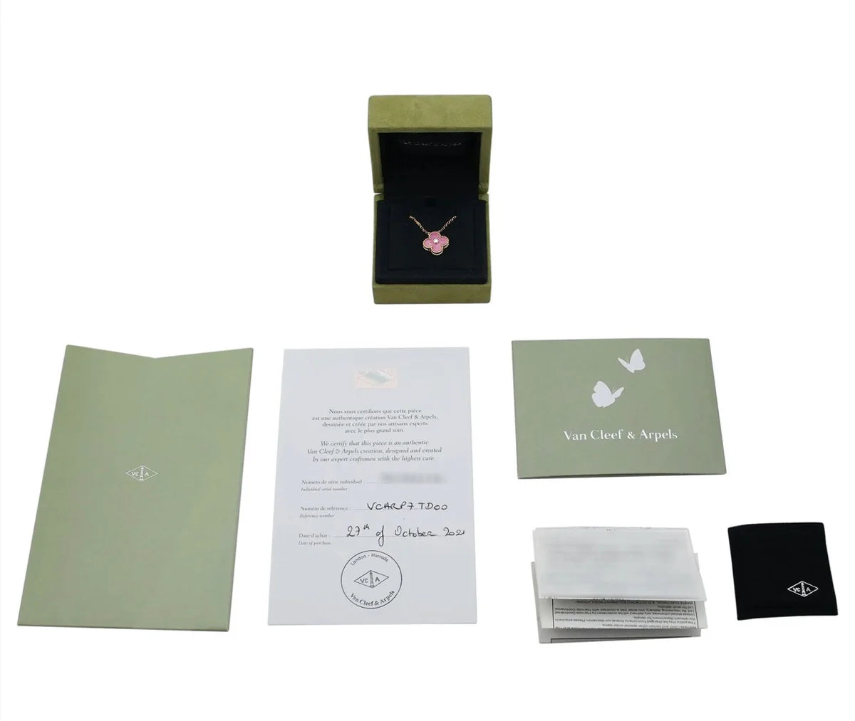 VAN CLEEF & ARPELS VINTAGE ALHAMBRA Limited Edition Holiday Pendant
