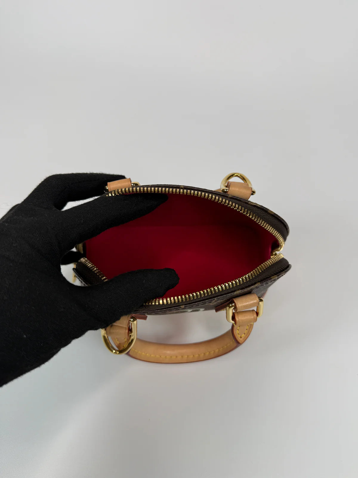LOUIS VUITTON X TAKASHI MURAKAMI NANO ALMA CHERRY