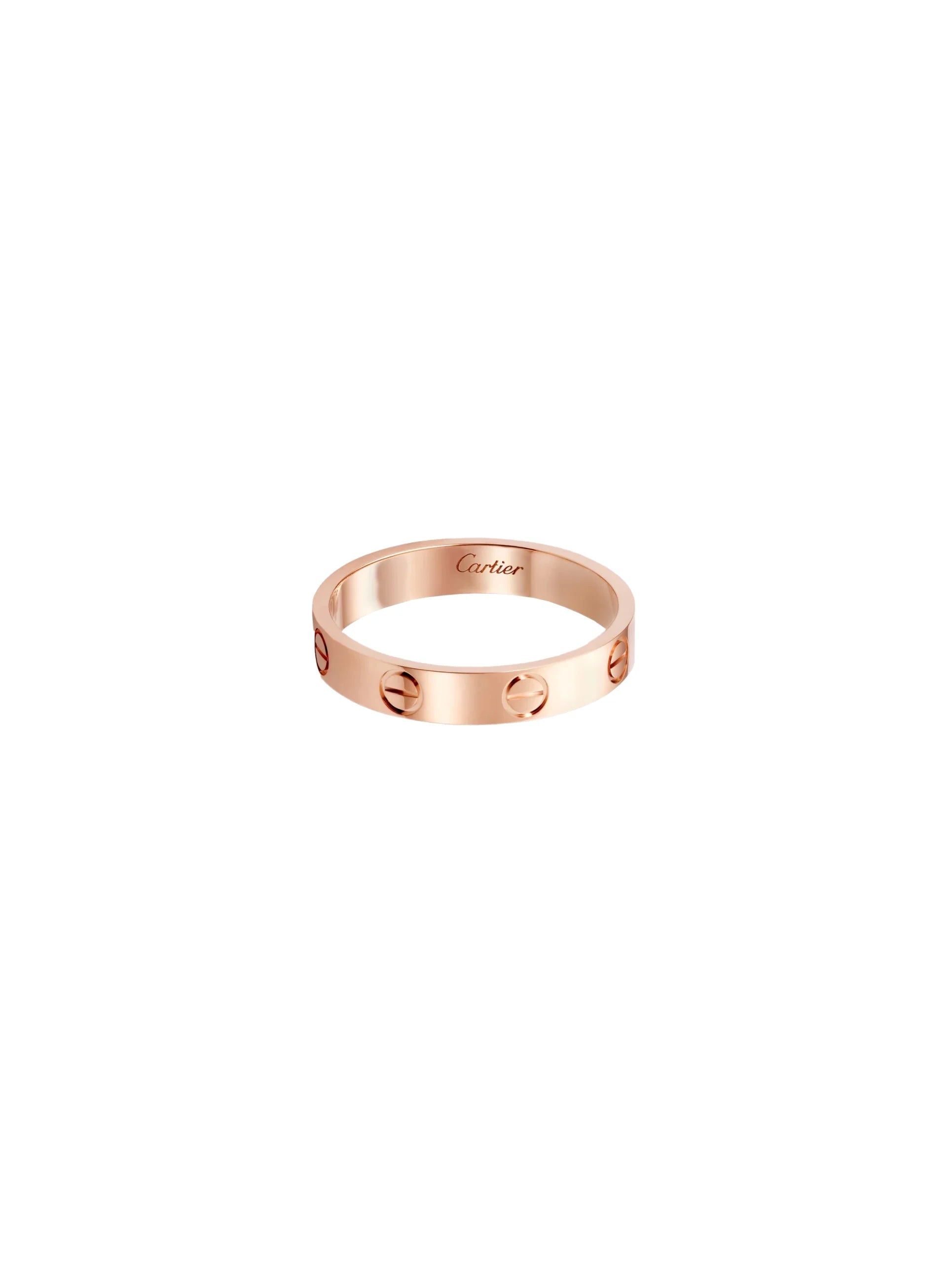 Cartier Love Wedding Band Ring Size 53