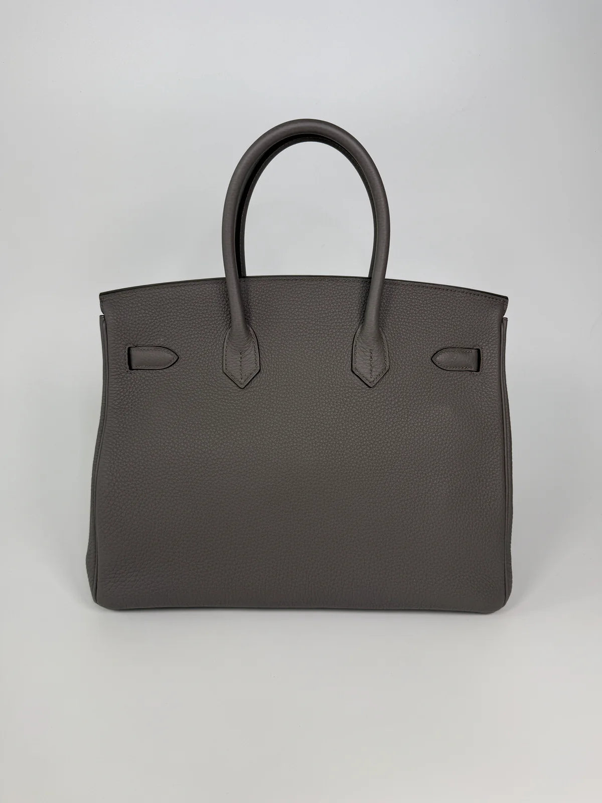 HERMÈS BIRKIN 35 IN GRIS ETAIN TOGO LEATHER WITH PALLADIUM HARDWARE