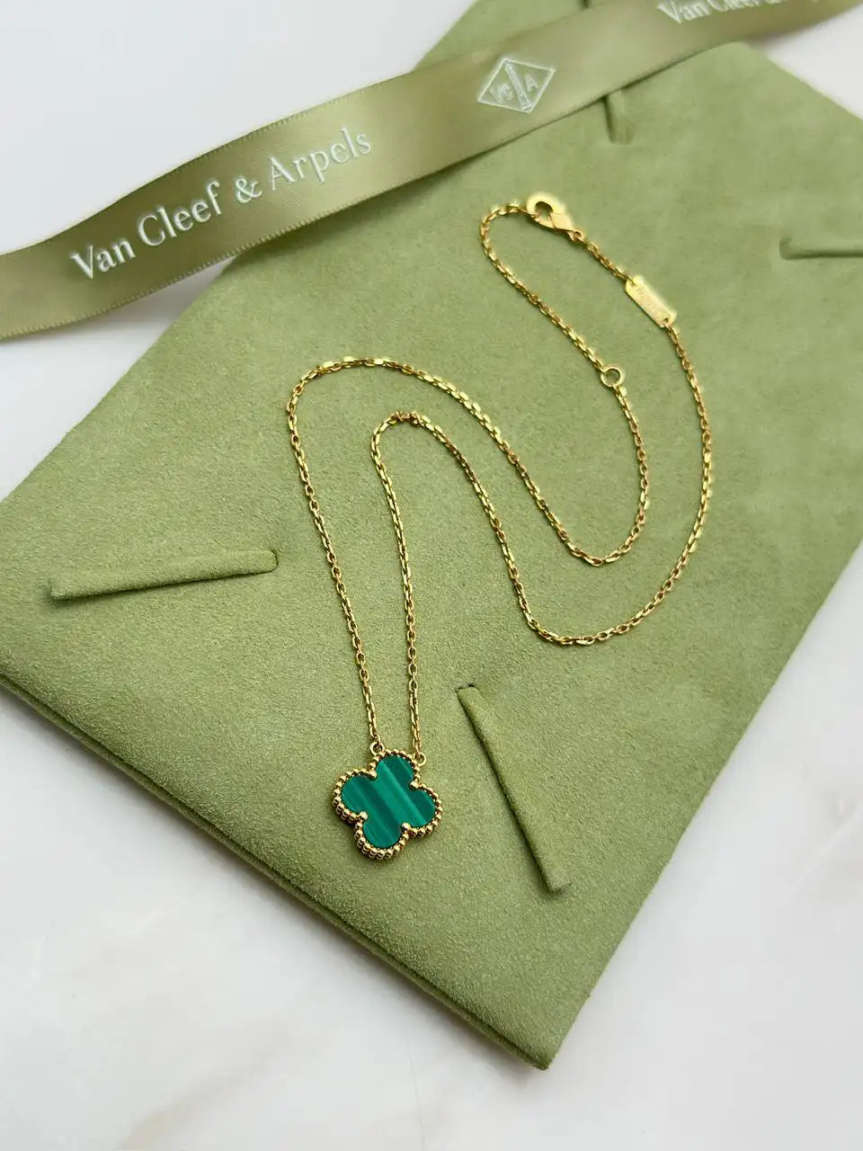 Van Cleef And Arpels Vintage Alhambra Necklace VCARO9VA00
