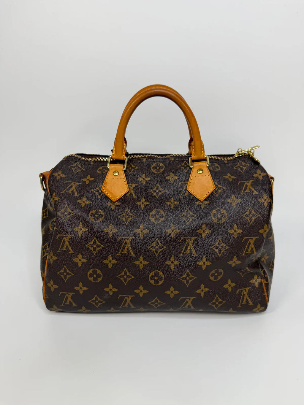 LOUIS VUITTON BANDOULIÈRE SPEEDY 30 IN MONOGRAM WITH GOLD HARDWARE