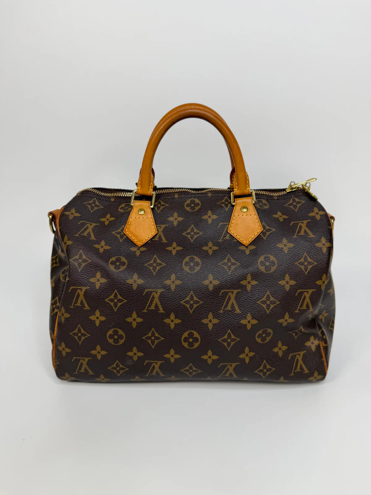LOUIS VUITTON BANDOULIÈRE SPEEDY 30 IN MONOGRAM WITH GOLD HARDWARE