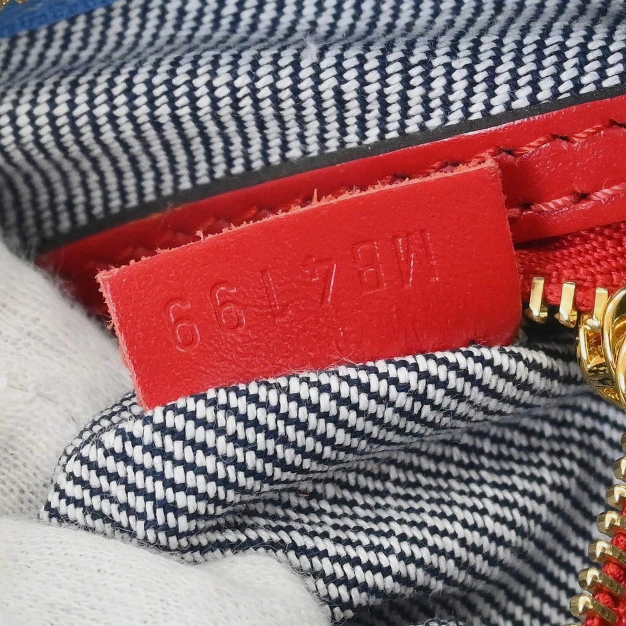Louis Vuitton Speedy Bandouliere 30 Blue Denim Satchel Bag