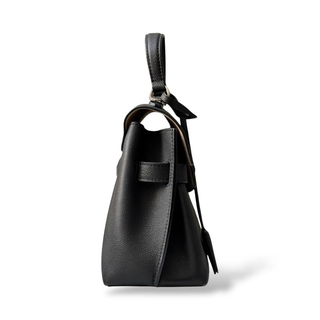 Louis Vuitton Black Leather LockMe Ever BB Bag