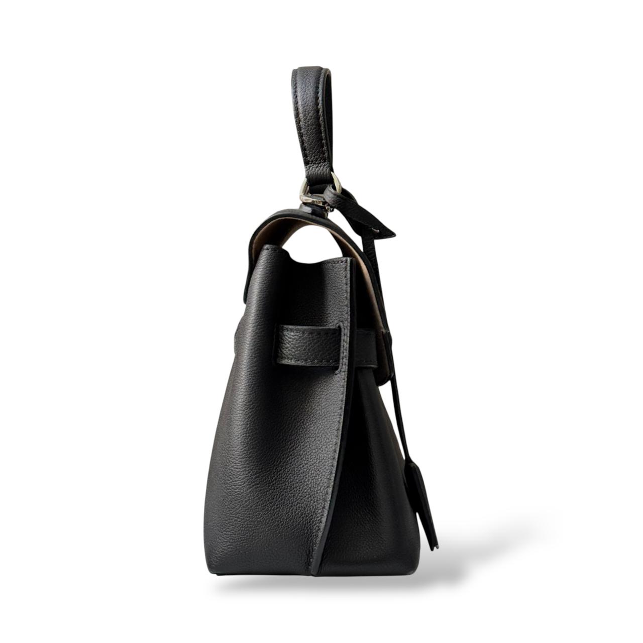 Louis Vuitton Black Leather LockMe Ever BB Bag