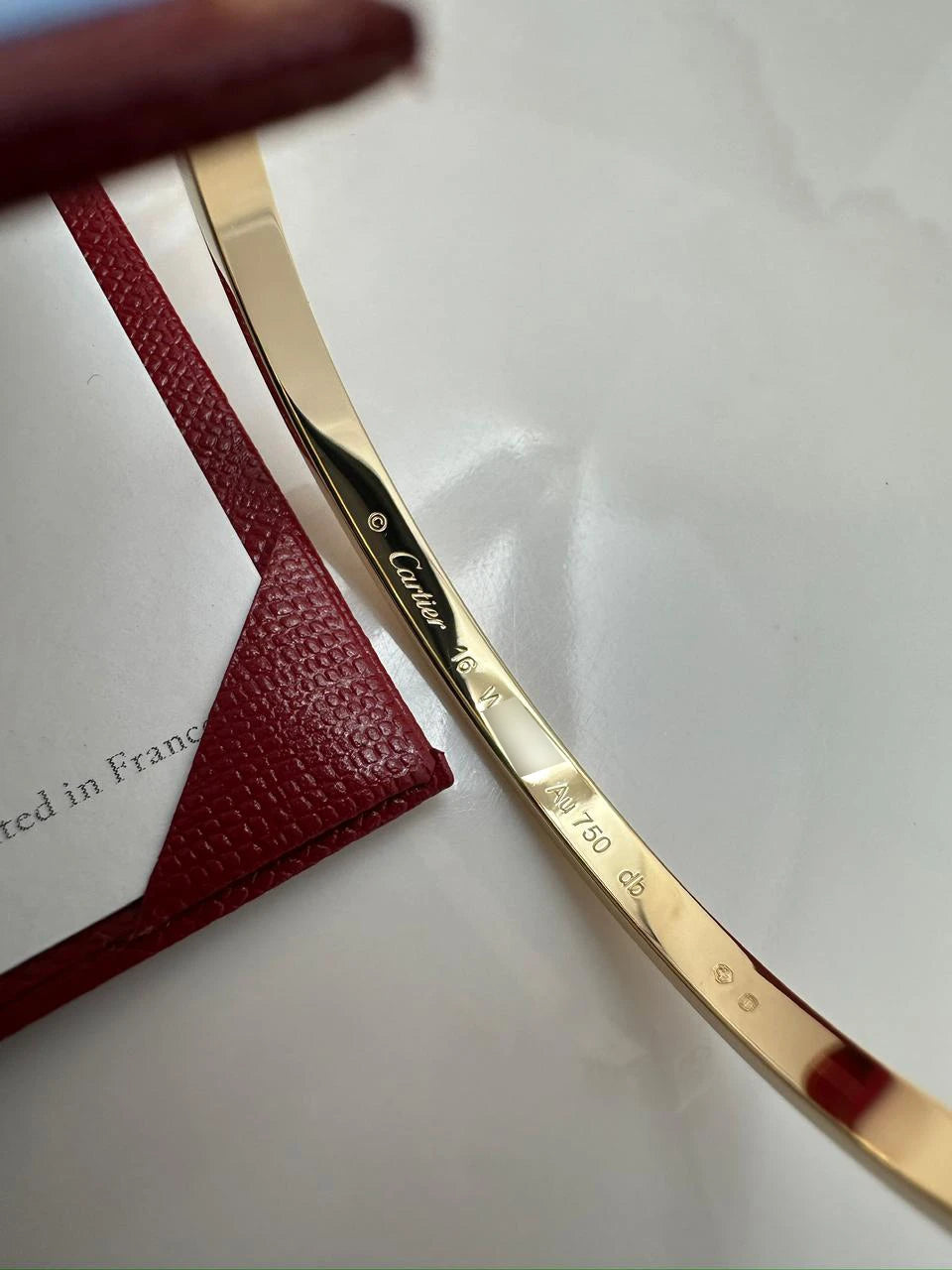 Cartier Love Bracelet Size 16