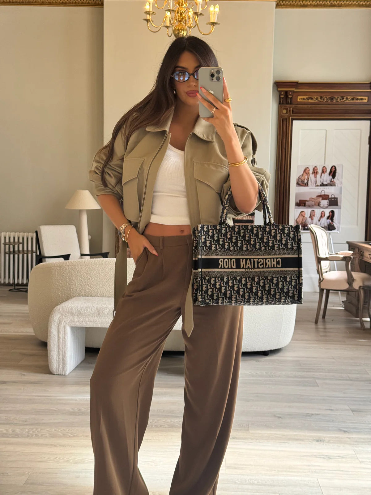 CHRISTIAN DIOR MEDIUM OBLIQUE BOOK TOTE