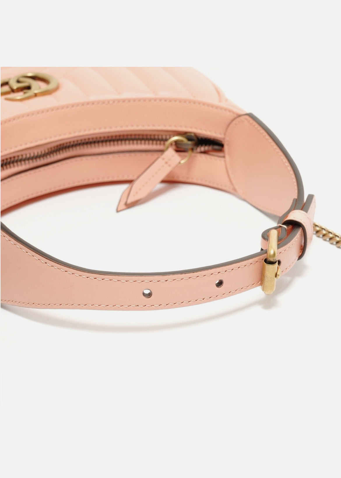 GUCCI GG Marmont 2-way Hobo Shoulder Bag pink