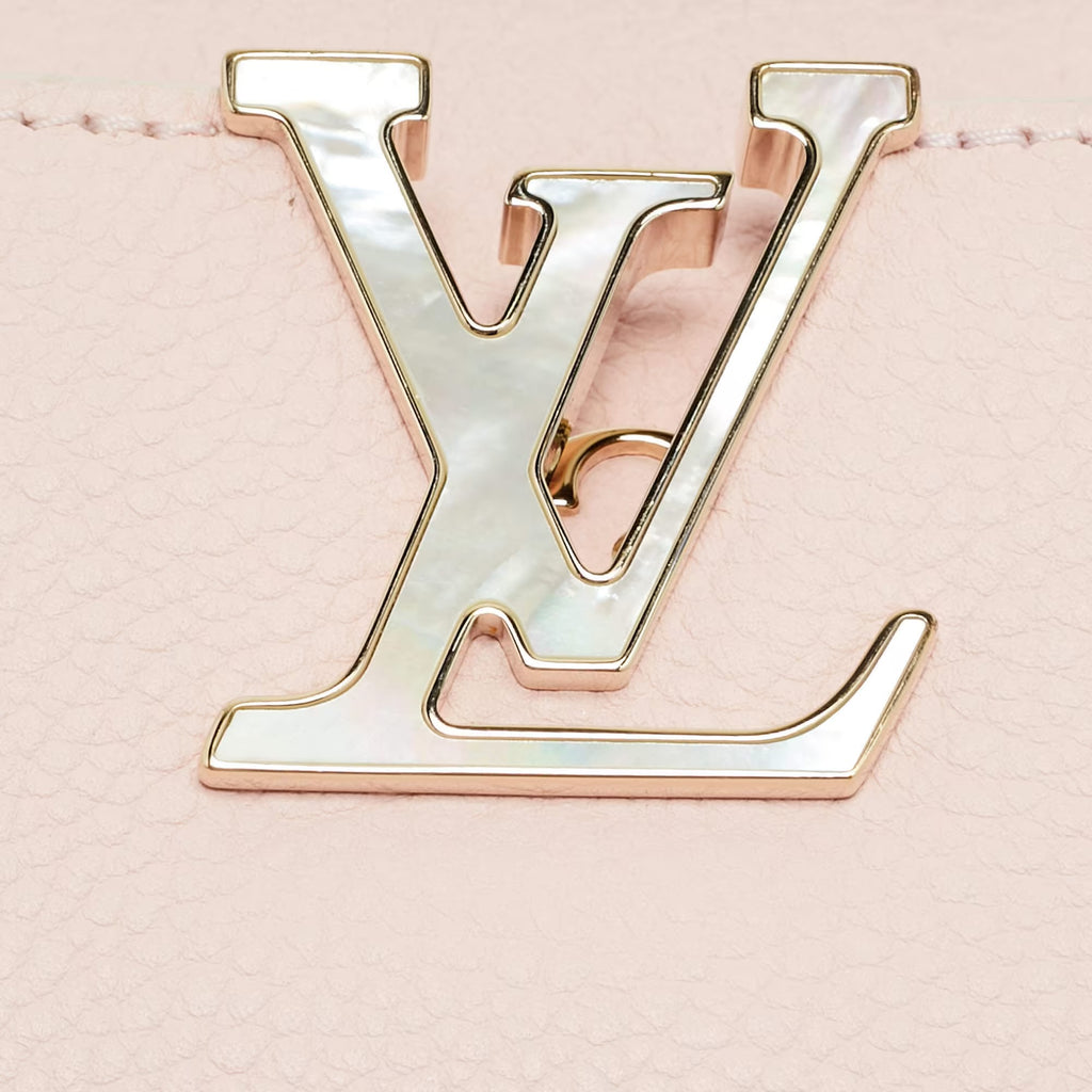 Louis Vuitton Capucines Mini Pink Taurillon Leather Top Handle Bag