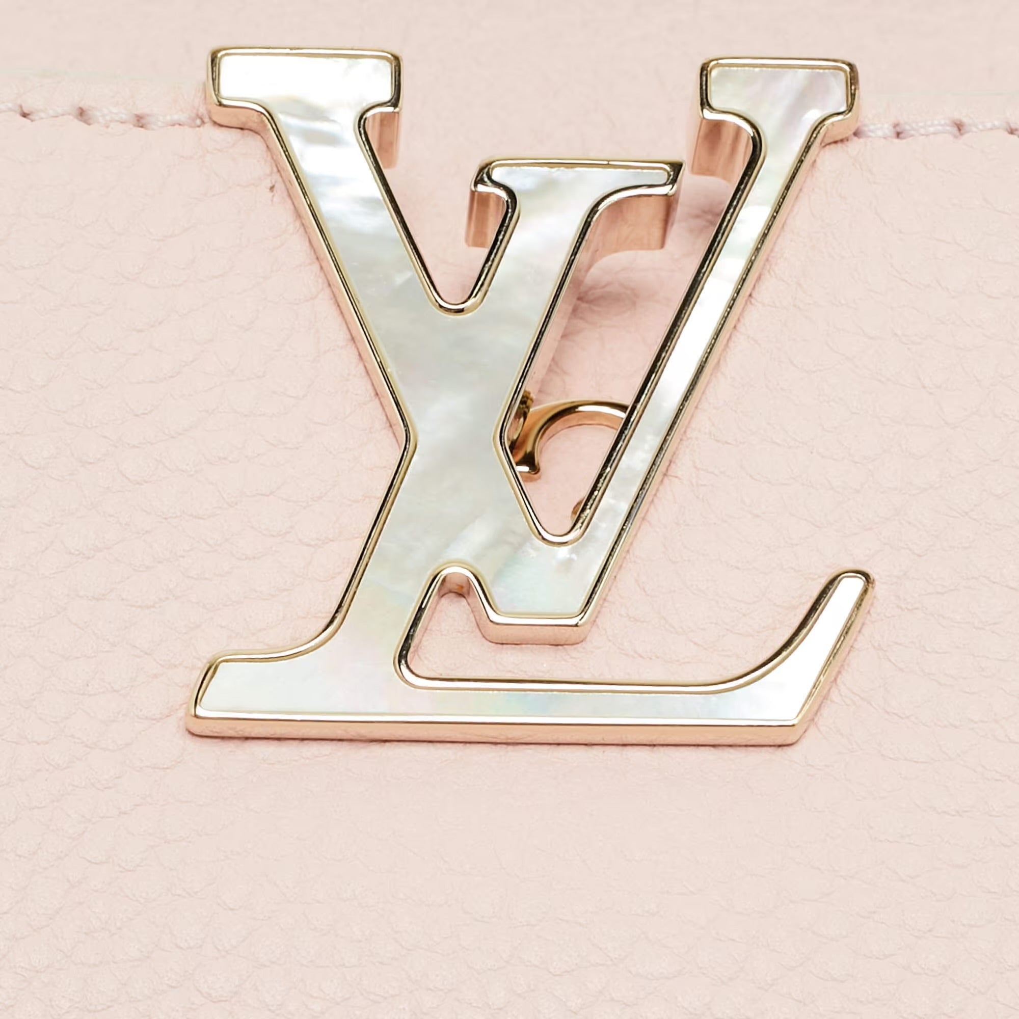 Louis Vuitton Capucines Mini Pink Taurillon Leather Top Handle Bag
