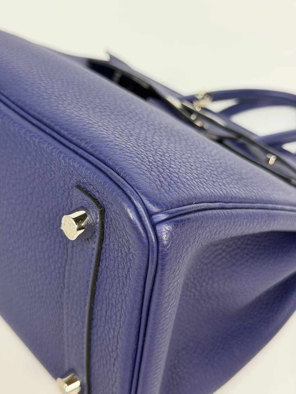 HERMÈS BIRKIN 25 IN BLUE SAPPHIRE TOGO WITH PALLADIUM HARDWARE