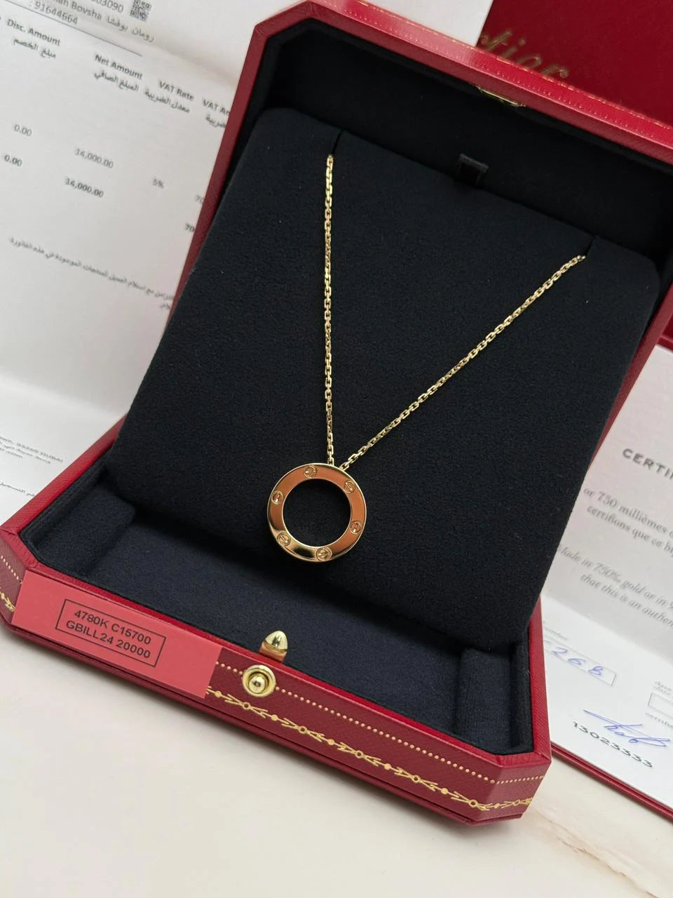 Cartier Love Pendant