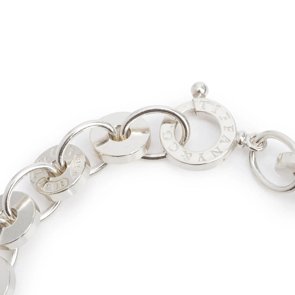 Tiffany & Co Sterling Silver 1837 Circle Link Bracelet