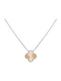 Van Cleef & Arpels Vintage Alhambra Guilloche Necklace