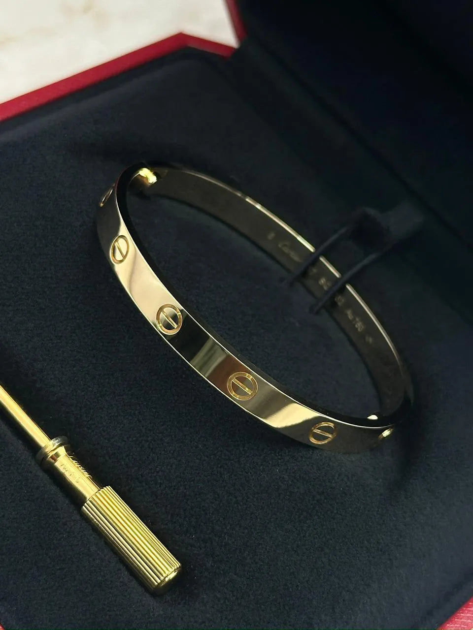 Cartier Love Bracelet Classic Model Size 17