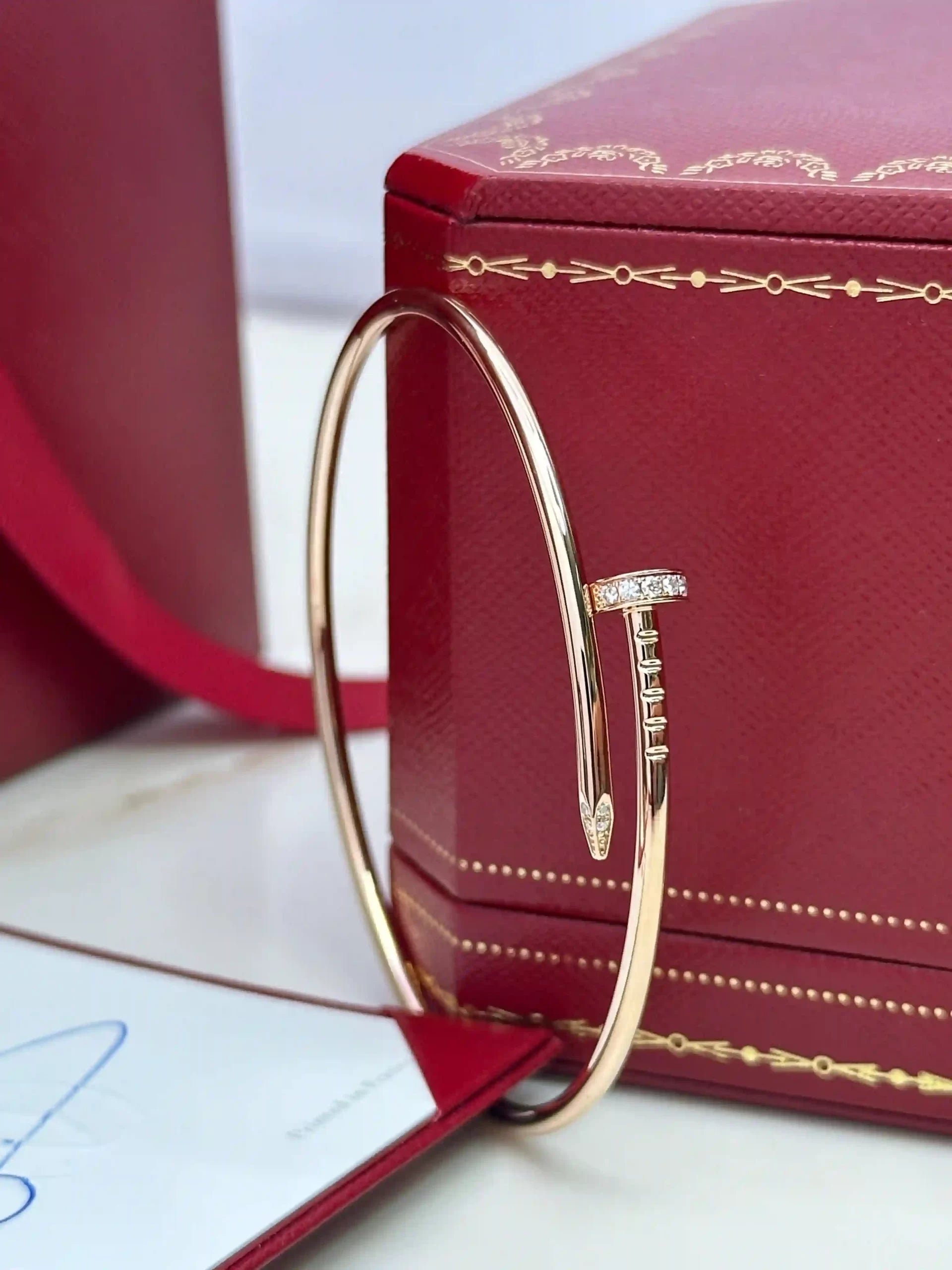 Cartier Juste Un Clou Diamonds Bracelet Size 19