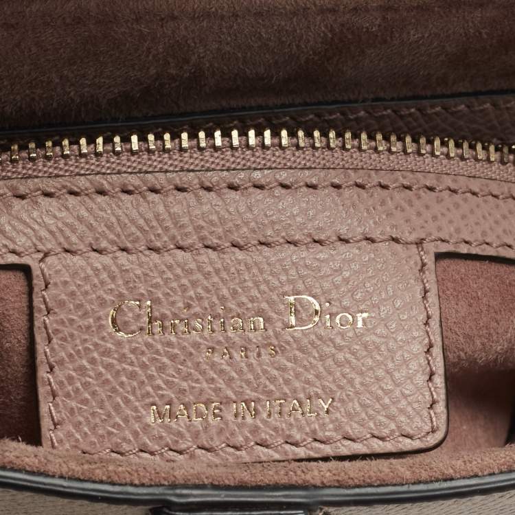 Dior Saddle Dusty Pink Leather Shoulder Bag