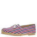 Christian Louboutin Vichy Papiounet Bow Espadrilles Size 44