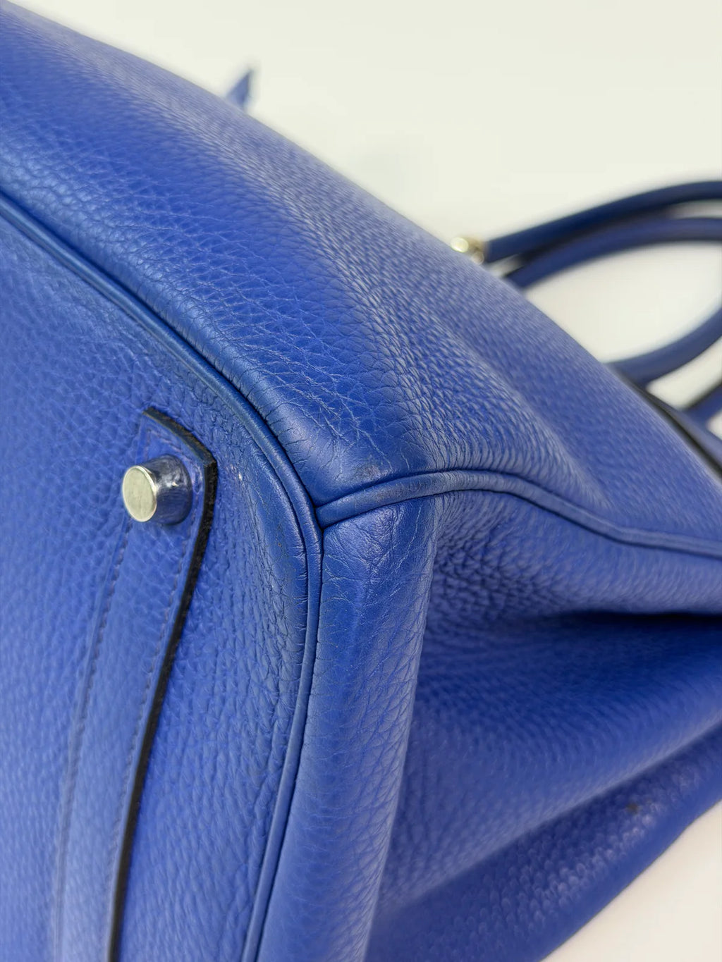 HERMÈS BIRKIN 35 ELECTRIC BLEU TOGO LEATHER WITH PALLADIUM HARDWARE